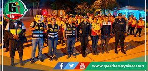 Comisario de Yarinacocha enfatiza apoyo a comuna yarinense para garantizar seguridad ciudadana 