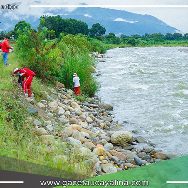 Municipalidad e instituciones Realizan campaña de sensibilización en el río Satipo