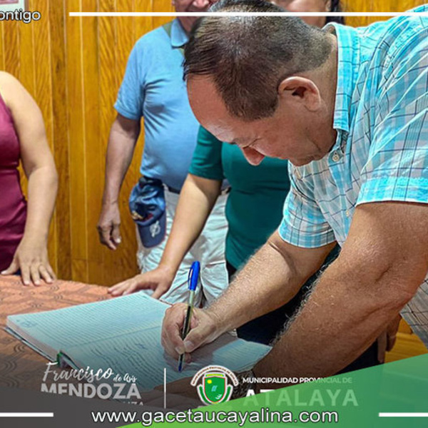 Municipalidad de Atalaya Gestiona Abastecimiento de Alimentos para Beneficiarios de Programas Sociales