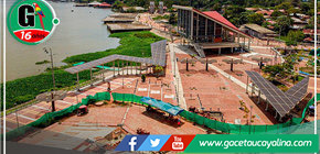 Trabajos en Bulevar de Yarinacocha Alcanzan un 90% de Avance