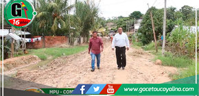 Alcalde Rodolfo Lovo Tello supervisa progreso de obras en Barrio Las Colinas y Paraíso