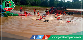 Accidente fluvial en operativo antidrogas: cinco heridos y un policía desaparecido en Pucallpa