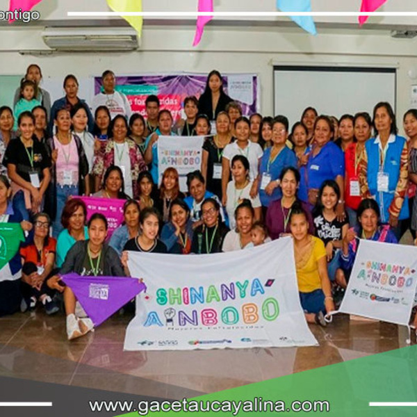 Plataforma Shinanya Ainbobo exige acciones contra la violencia hacia las mujeres en la región Ucayali