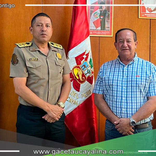 Alcalde Provincial y Jefe Policial Abordan Cambio Jurisdiccional