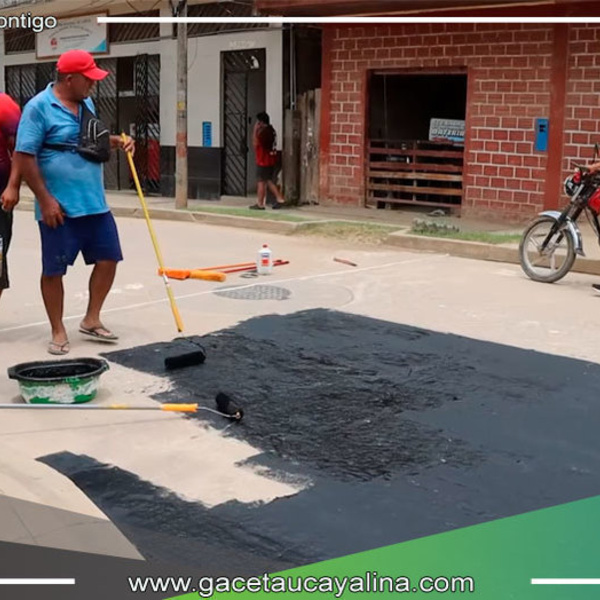 Municipalidad Provincial de Ucayali Inicia Trabajos de Señalización en Vías Principales