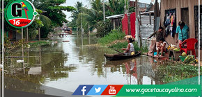 El Río Ucayali Desborda y Afecta a Más de Dos Mil Pobladores en Callería
