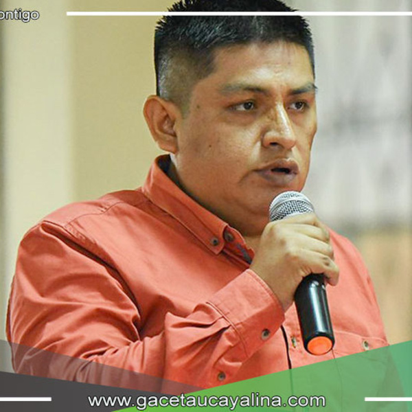 Alcalde de Sepahua Aboga por Proyectos de Inversión en Sesión del Congreso