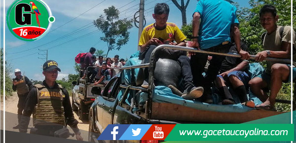 PNP y Subgerencia de Seguridad Ciudadana Refuerzan el Control de Acceso a la Ciudad de Atalaya