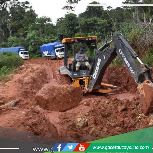 Municipalidad de Atalaya Responde con Maquinaria ante Crisis en Ruta Puerto Ocopa - Atalaya