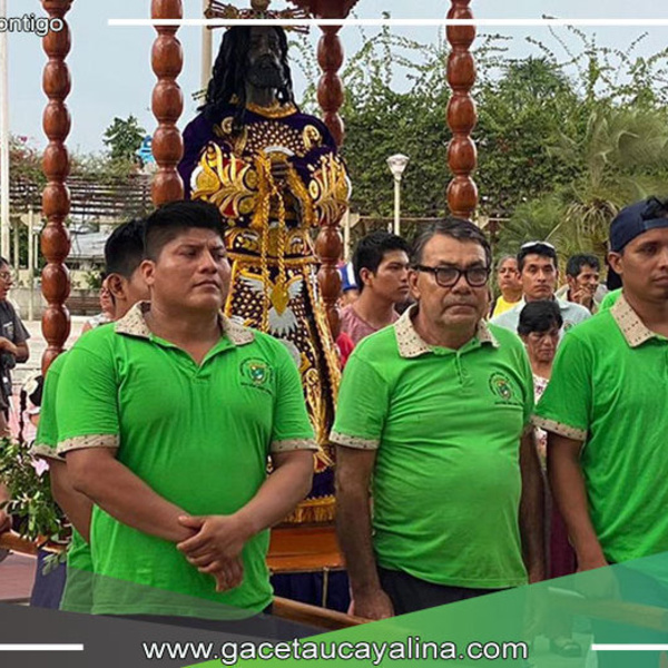 Municipalidad de Atalaya participa activamente en el Vía Crucis, reafirmando su compromiso con la comunidad
