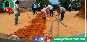 Municipalidad de Ucayali instala redes de agua potable en beneficio de más de 100 familias