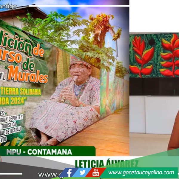 Municipalidad Provincial de Ucayali lanza concurso de murales en honor al Día Mundial del Arte