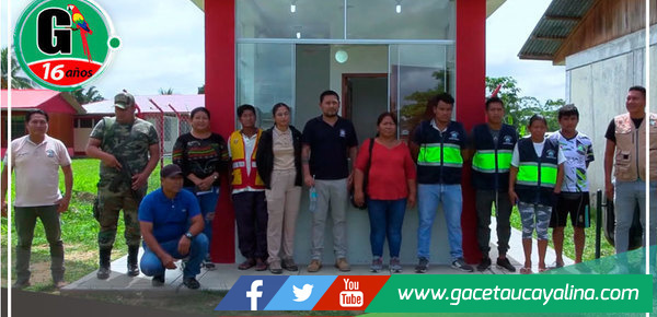 Autoridades de Sepahua supervisan caseta de vigilancia y transporte escolar fluvial