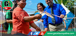 Municipalidad de Sepahua entrega 5 mil alevinos para impulsar la actividad piscícola