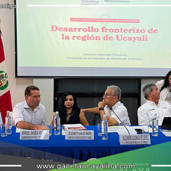 Alcalde de Atalaya destaca en reunión la importancia de infraestructura vial para desarrollo económico y turístico