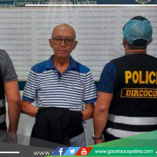 Alcalde de Pebas, Edgard Piñero, detenido por presunta corrupción en el aeropuerto Jorge Chávez