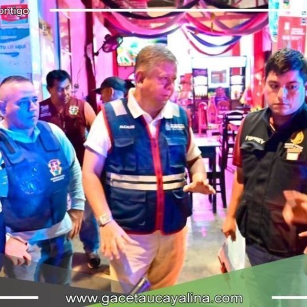 Alcalde de Maynas lidera operativo para ordenar Iquitos 