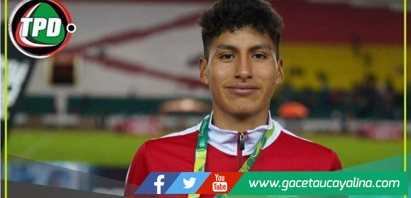 Luis Huamán consigue su primera medalla de oro en la disciplina de atletismo.