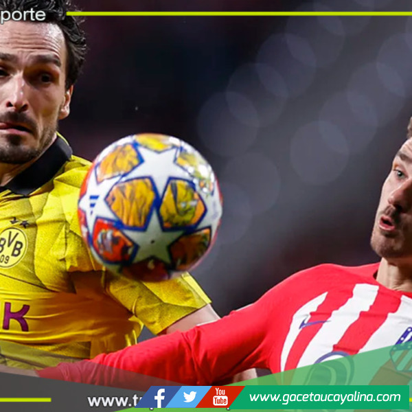 Borussia Dortmund gana al Atlético de Madrid y es Semifinalista