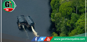 Primeras imágenes de deforestación por minería ilegal en el Rio Nanay