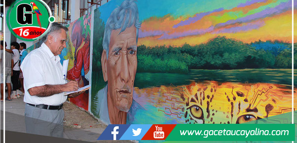 Municipalidad Provincial de Ucayali celebra creatividad en el arte urbano con destacado concurso de murales