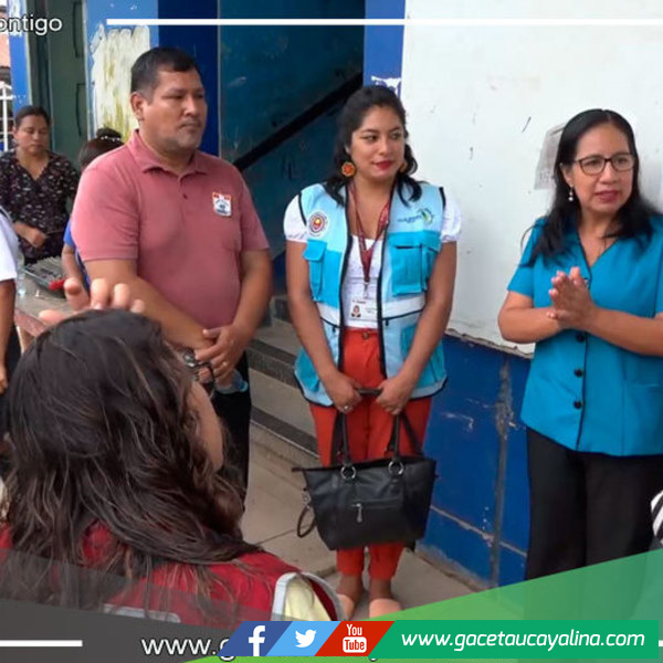 Municipalidad de Coronel Portillo ejecuta plan Escuelas Saludables en distrito de Callería