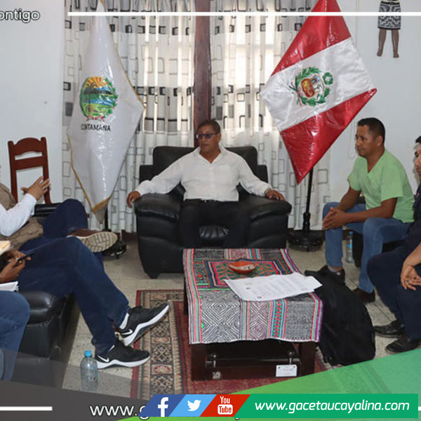 Alcalde de Ucayali y gerente sub regional verifican terrenos para futuros proyectos de salud