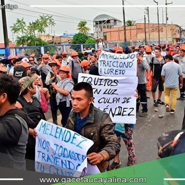 Tras los reclamos de los obreros por corte de energía termina en violento enfrentamiento 