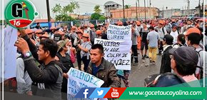 Tras los reclamos de los obreros por corte de energía termina en violento enfrentamiento 