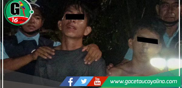 Patrulla de Serenazgo intercepta a ladrones de celular en Mercado Municipal de Atalaya