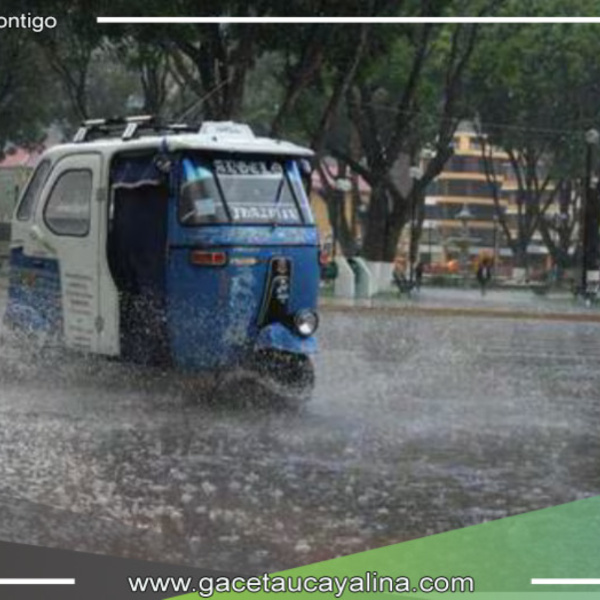Persisten las lluvias en Huánuco hasta el jueves 25, informa Senamhi