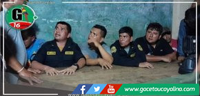 Encuentran a tres policías en presunto traslado de maquinaria para minería ilegal y fueron retenidos