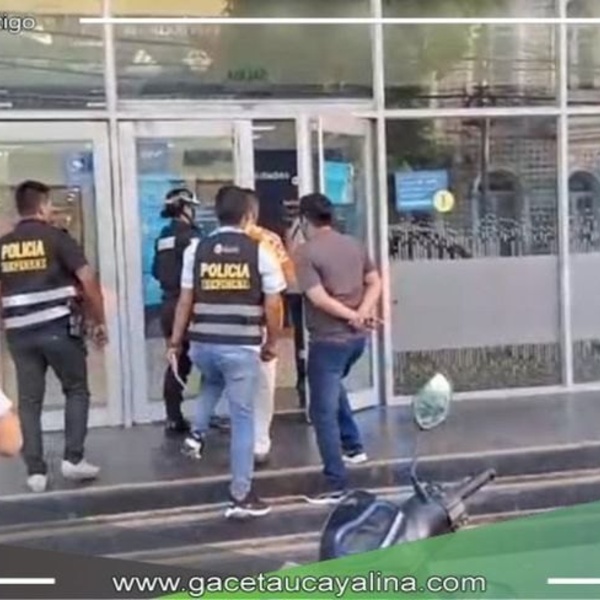 Policías detuvieron asalto al banco Continental en Iquitos 