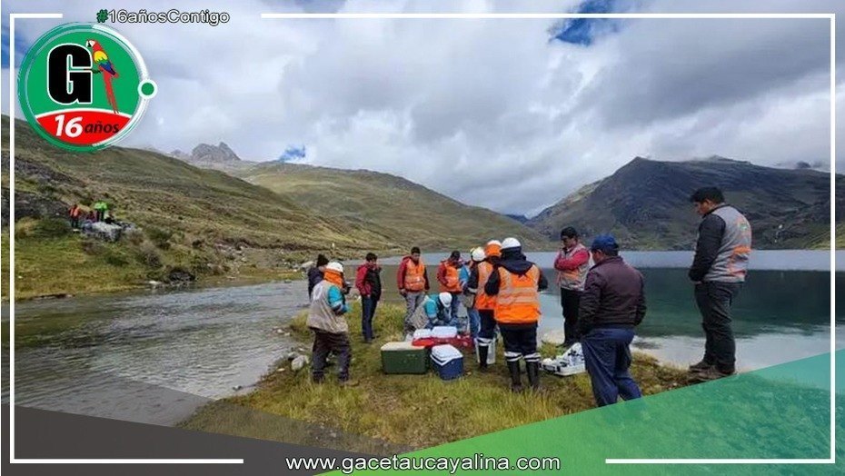 Fiscalía efectúa diligencia para recolectar muestras en lagunas de San Miguel de Cauri