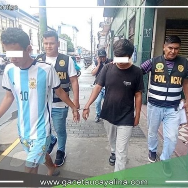 Iintervienen a dos sujetos en posesión de un revólver