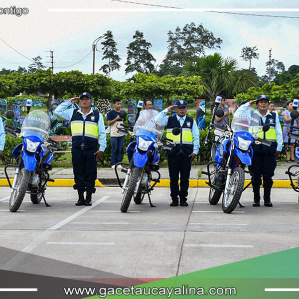 Alcalde John Salcedo Ríos Presidió Ceremonia por el Día del Sereno Municipal en Sepahua