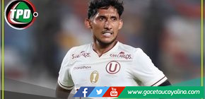 Christofer Gonzales se pierde lo que resta del apertura