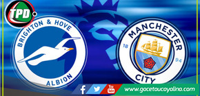 Brighton y Manchester City se enfrentan en la Premier League