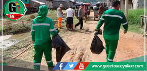 Municipalidad de Ucayali Culmina Exitosamente Campaña de Limpieza en el Barrio Manuel E. Rojas
