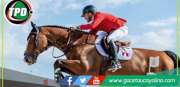 Jinete olímpico Alonso Valdez Prado triunfa en Italia