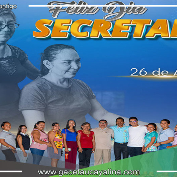 Alcalde de Tahuanía Envía Mensaje de Gratitud en el Día de la Secretaria