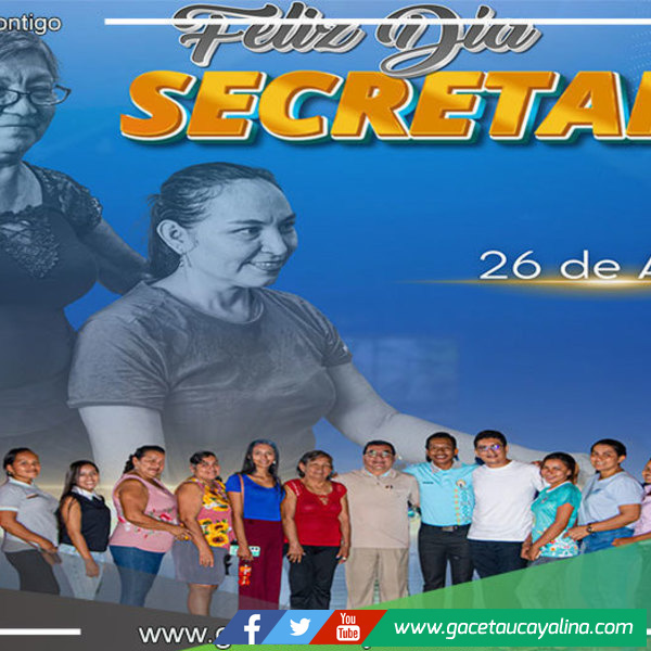 Alcalde de Tahuanía Envía Mensaje de Gratitud en el Día de la Secretaria