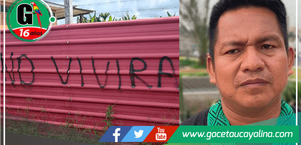 Desconocidos atacan vivienda del líder Shipibo-Konibo, Miguel Guimaraes Vásquez, en Yarinacocha