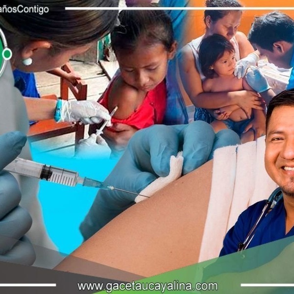 Geresa Loreto realizó exitosa campaña de vacunación en toda la región 