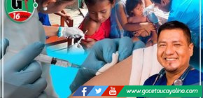 Geresa Loreto realizó exitosa campaña de vacunación en toda la región 