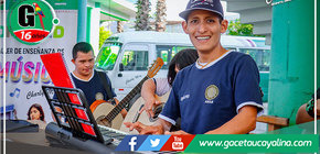 Niños con discapacidad inician talleres de canto y música en Satipo