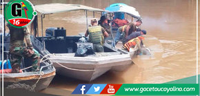 Encuentran y rescatan cuerpos de desaparecidos tras choque de embarcaciones en el río Tamaya