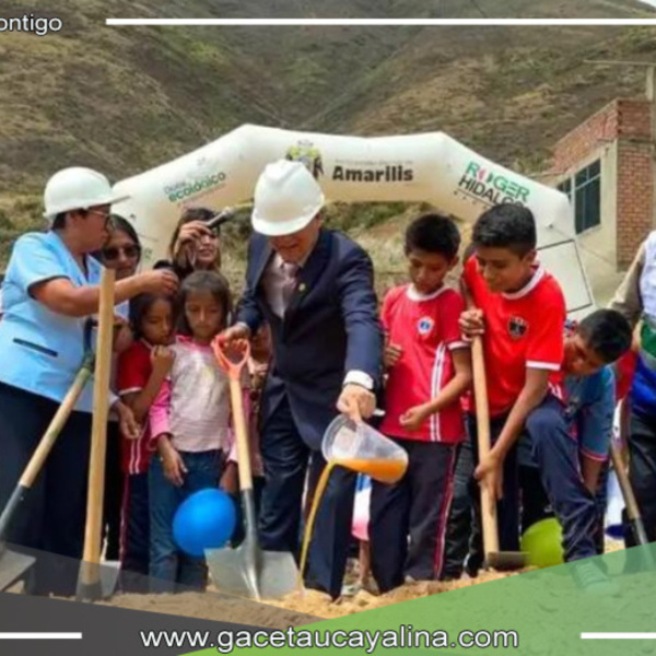 Municipalidad de Amarilis inicia construcción de red de alcantarillado en beneficio de cientos de vecinos