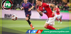 Oliver Sonne anota tremendo golazo