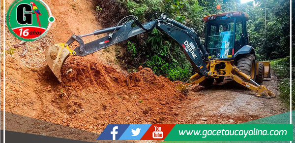 Municipalidad de Padre Abad habilita carretera clave para productores agrícolas